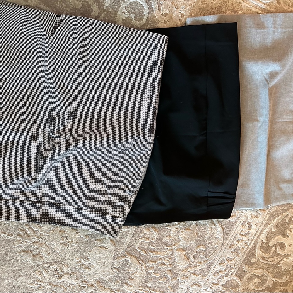 Set of 3 Tailored office Pencil Skirt